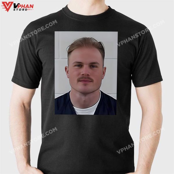 Zach Bryan Mugshot Shirt Gifts For Country Music Lovers