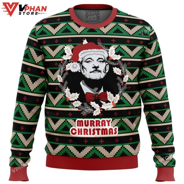 A Very Murray Christmas 3D Sweatshirt Ugly Sweater