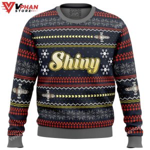 A Very Shiny Christmas Firefly Ugly Christmas Sweater 1