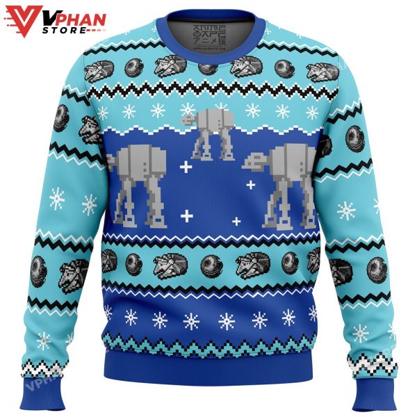 AT-AT Walker 3D Sweatshirt Ugly Christmas Sweater