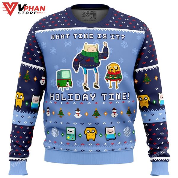 Adventure Time Holiday Time Ugly Christmas Sweater