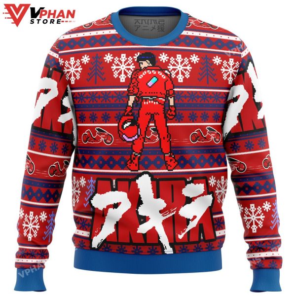 Akira Kaneda 3D Sweatshirt Ugly Christmas Sweater