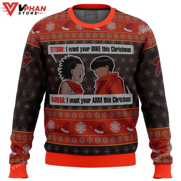 Akira Tetsou Shima And Shotaro Kaneda Ugly Christmas Sweater