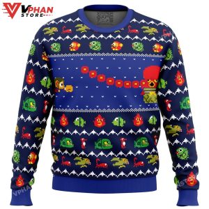 Alex Kidd In Christmas World Ugly Christmas Sweater 1