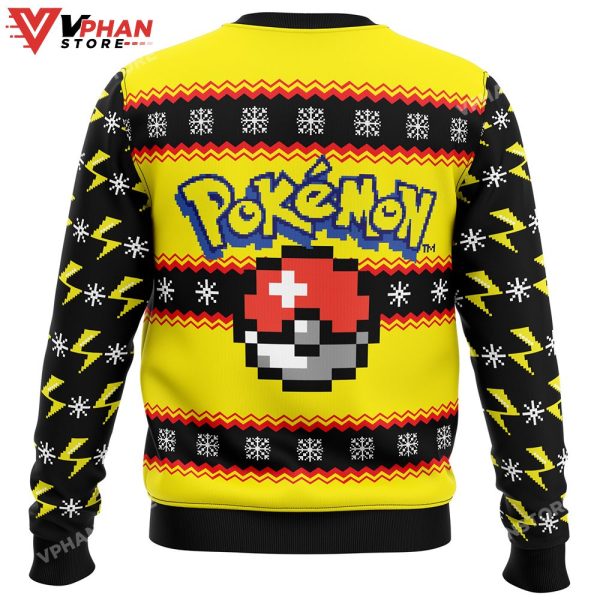 All I Want For Christmas Is Pikachu Ugly Sweater