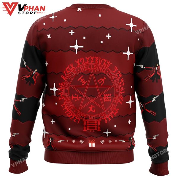 Alucard Hellsing 3D Sweatshirt Ugly Christmas Sweater