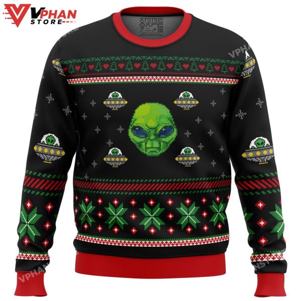 Area 51 3D Sweatshirt Ugly Sweater