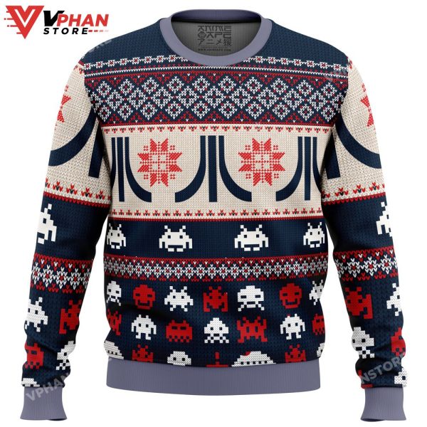 Atari Classic 3D Sweatshirt Christmas Sweater