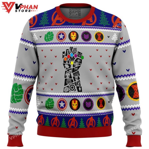 Avengers Gauntlet 3D Sweatshirt Christmas Sweater