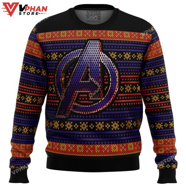 Avengers Logo 3D Sweatshirt Christmas Sweater