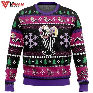 Beetleguise Beetlejuice Ugly Christmas Sweater 1