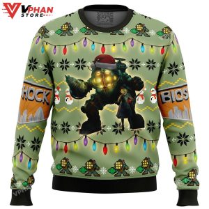 Big Daddy Bioshock Ugly Christmas Sweater 1