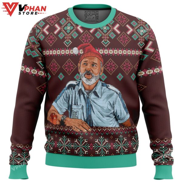 Bill Murray Ugly Christmas Sweater