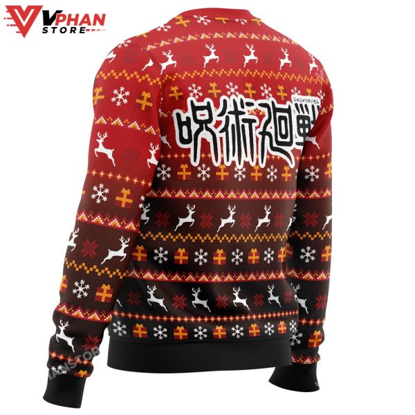 Bottons Symbol Jujutsu Kaisen Ugly Christmas Sweater