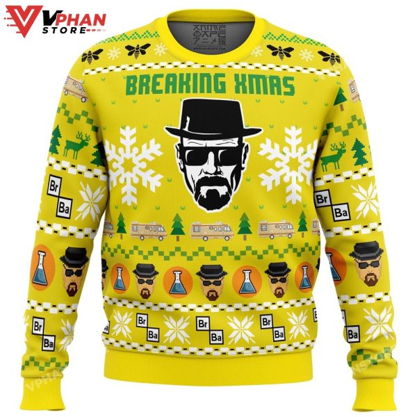 Breaking Xmas Breaking Bad Christmas Sweater