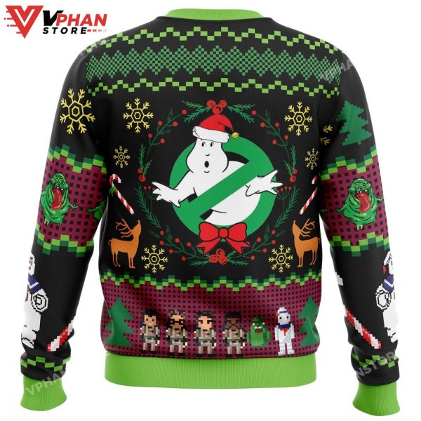 Bustin Christmas Ghostbusters Ugly Christmas Sweater