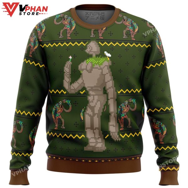 CASTLE IN THE SKY Laputan Robot Soldier Christmas Sweater