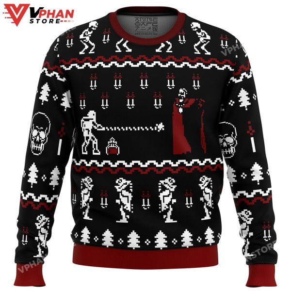 Castlevania Classic Game Christmas Sweater