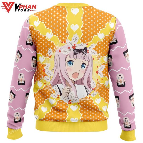 Chika Fujiwara Kaguya-sama Love Is War Ugly Christmas Sweater