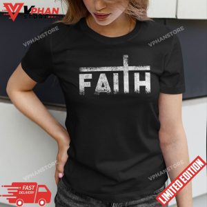 Christian Shirts Cross Faith Men Women Jesus T Shirt 1