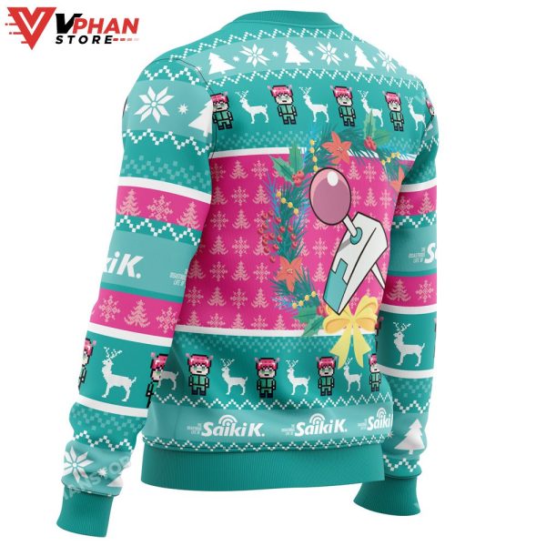 At School Saiki Kusuo No Psi-nan Ugly Christmas Sweater