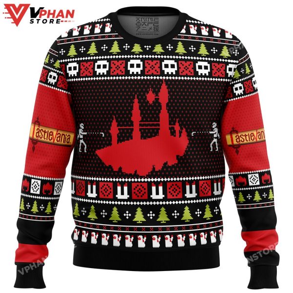 Christmas Castlevania Ugly Sweater