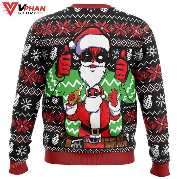 Christmas Deadpool Marvel Ugly Christmas Sweater