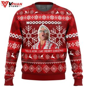 Christmas Flair Pro Wrestling Ugly Christmas Sweater 1