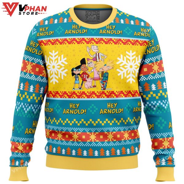 Christmas Hey Arnold! Nickelodeon Ugly Sweater