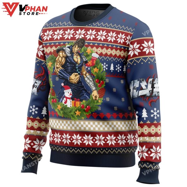 Christmas Kenshiro Fist of The North Star Ugly Sweater