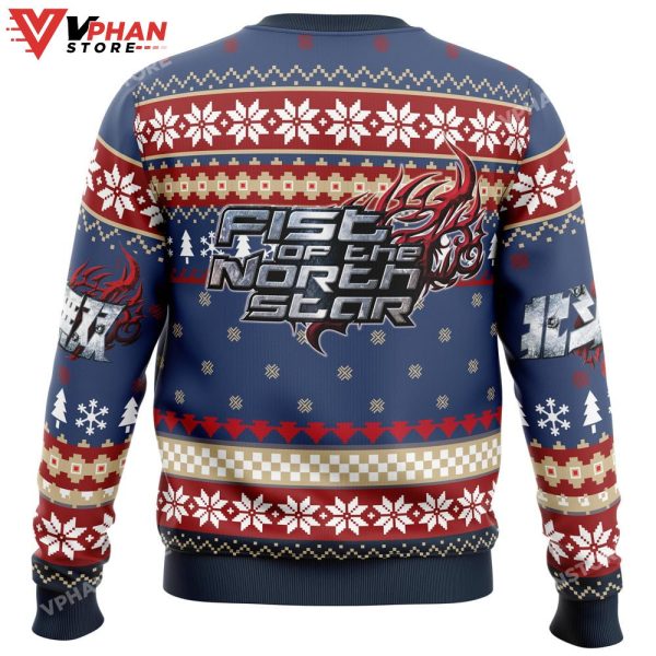 Christmas Kenshiro Fist of The North Star Ugly Sweater