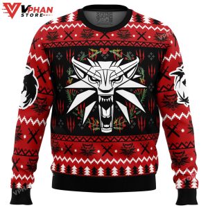 Christmas Monster The Witcher Ugly Christmas Sweater 1