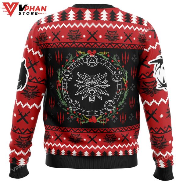 Christmas Monster The Witcher Ugly Sweater