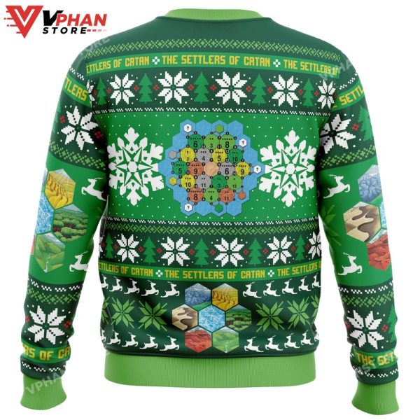 Christmas Settlers Of Catan Board Games Ugly Sweater