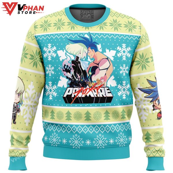 Snowflakes Promare 3D Sweatshirt Christmas Sweater