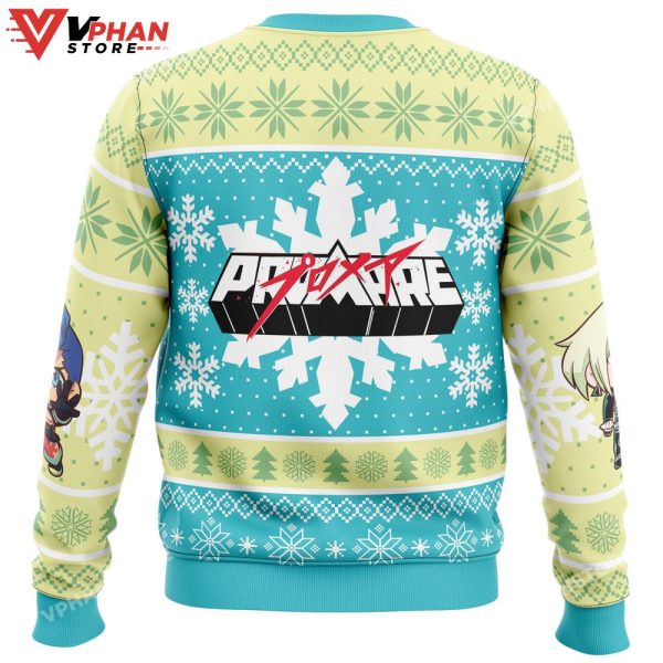 Snowflakes Promare 3D Sweatshirt Christmas Sweater