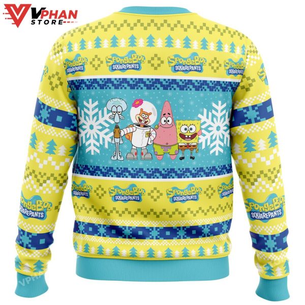 Christmas Spongebob Nickelodeon Ugly Sweater