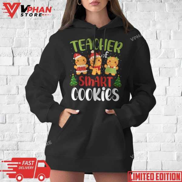 Christmas Teacher Cute Gingerbread Cookies T-Shirt