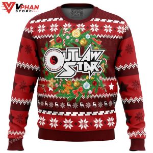 Christmas Time Outlaw Star Ugly Christmas Sweater 1