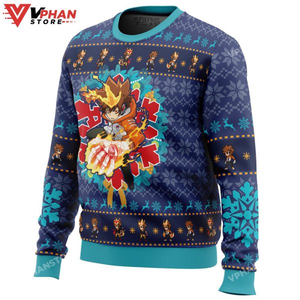 Tsunayoshi Sawada Kateyo Hitman Reborn Ugly Christmas Sweater