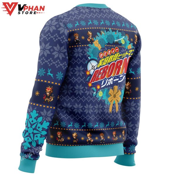 Tsunayoshi Sawada Kateyo Hitman Reborn Ugly Christmas Sweater