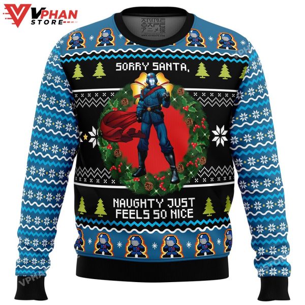 Cobra Commander Christmas Ugly Sweater