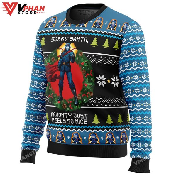 Cobra Commander Christmas Ugly Sweater