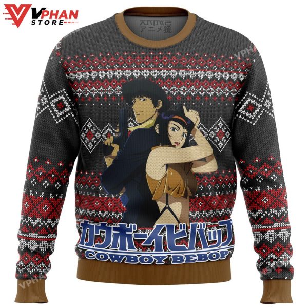 Cowboy Bebop Alt Ugly Christmas Sweater