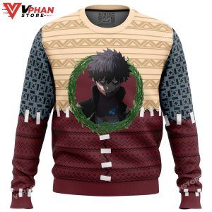 Dabi My Hero Academia Ugly Christmas Sweater 1