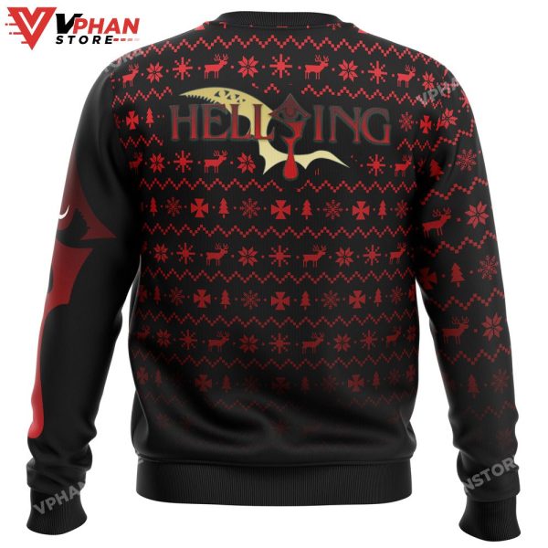 Dark Fanstasy Alucard Hellsing Ugly Christmas Sweater