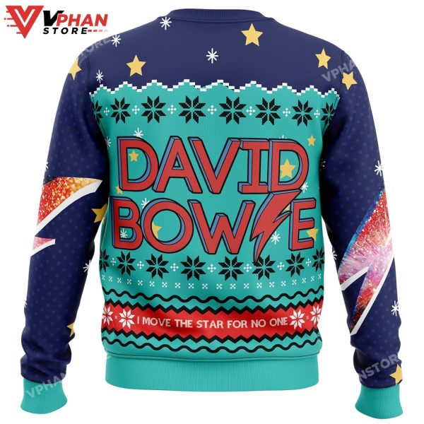 David Bowie Ugly Christmas Sweater