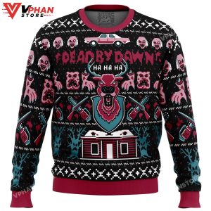 Dead by Dawn Evil Dead Ugly Christmas Sweater 1