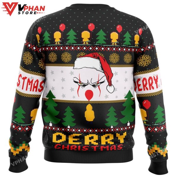 Derry Pennywise Christmas Ugly Sweater