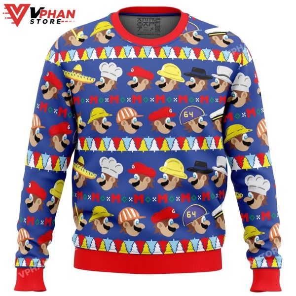 Do The Odyssey Super Mario Bros Ugly Christmas Sweater